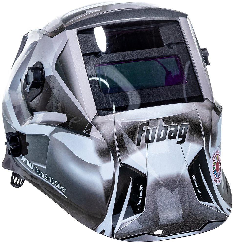 Маска сварщика Хамелеон OPTIMA TEAM 9-13 SILVER/IR 9-13C S FUBAG 38076