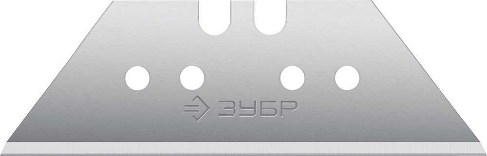 Лезвие трапециевидное, сталь У8А, Тип А24, 5 шт. Зубр 09712-24-5