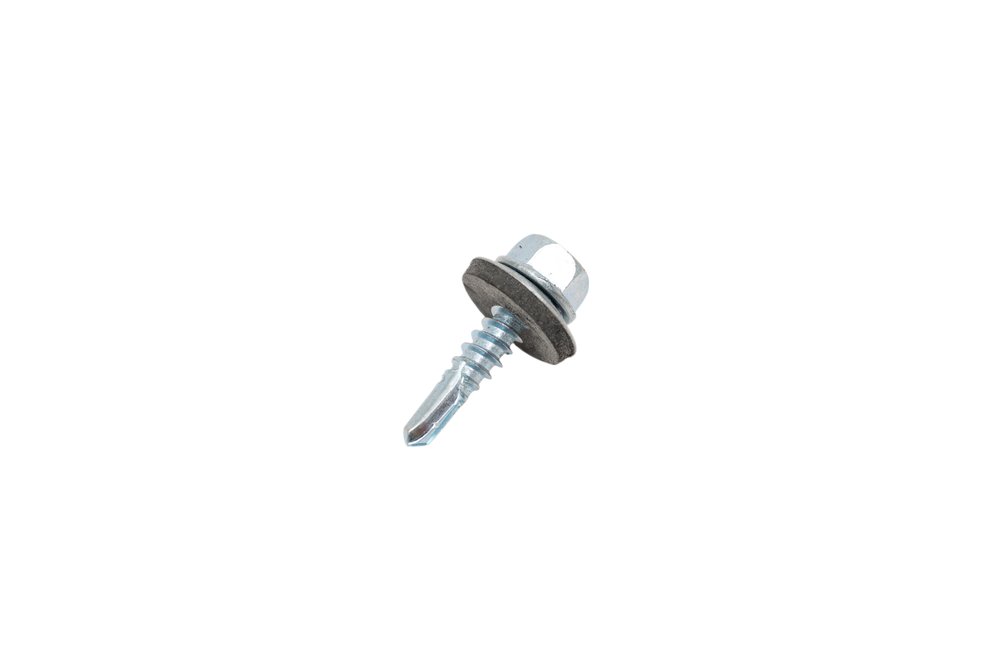 Кровельный саморез с шайбой Kenner EPDM, цинк, PT-3, 4.8x19, 300 шт. Фасовка ск4819пт3ф