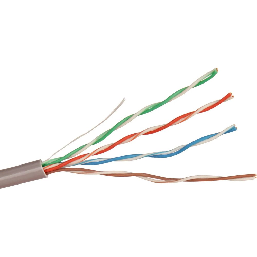 Кабель ExeGate UTP4-C5e-CU-S26-IN-PVC-GY-305 UTP