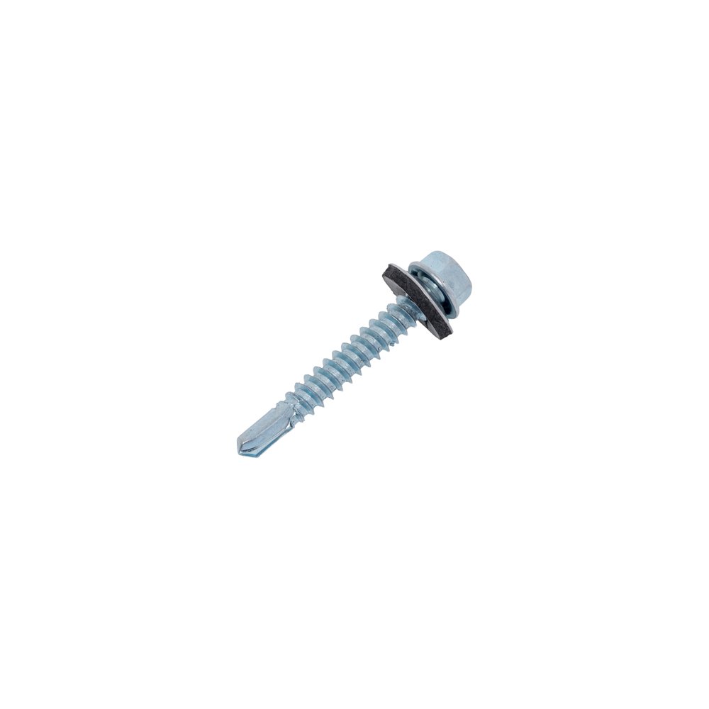 Кровельный саморез с шайбой EPDM Kenner цинк 5,5х38 200шт ск5538ф