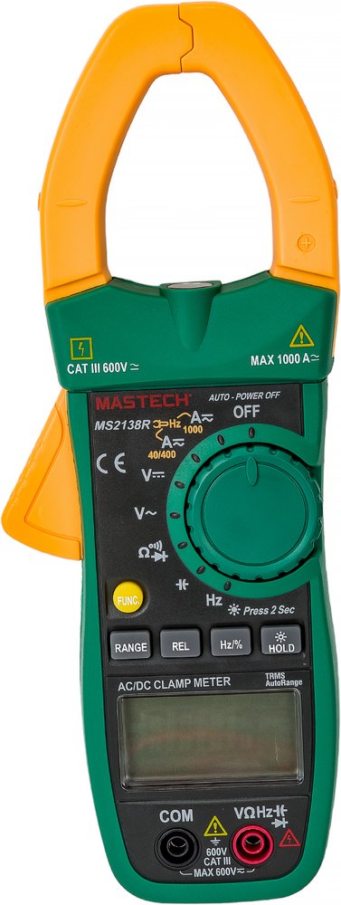 Токоизмерительные цифровые клещи Mastech MS2138R 00-00006396
