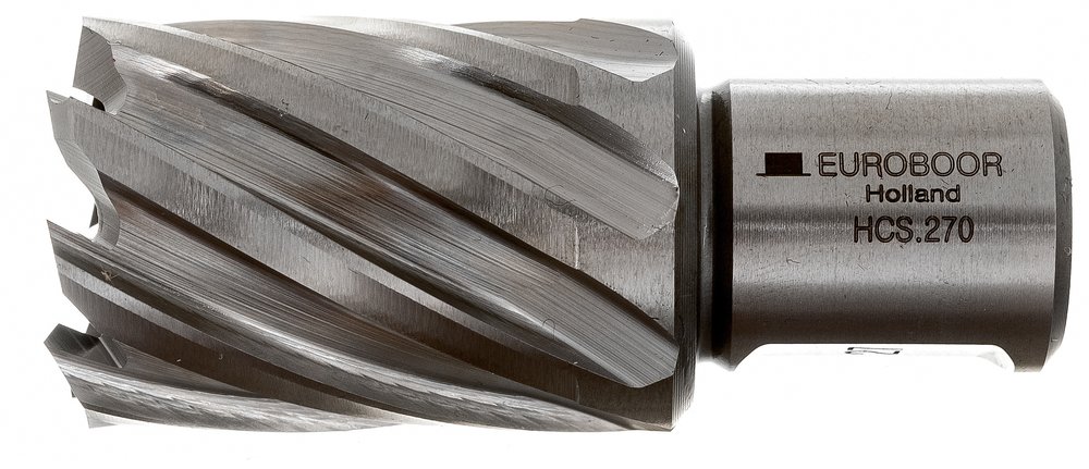 Сверло кольцевое (27х30 мм, HSS, Weldon 19) EUROBOOR HCS.270