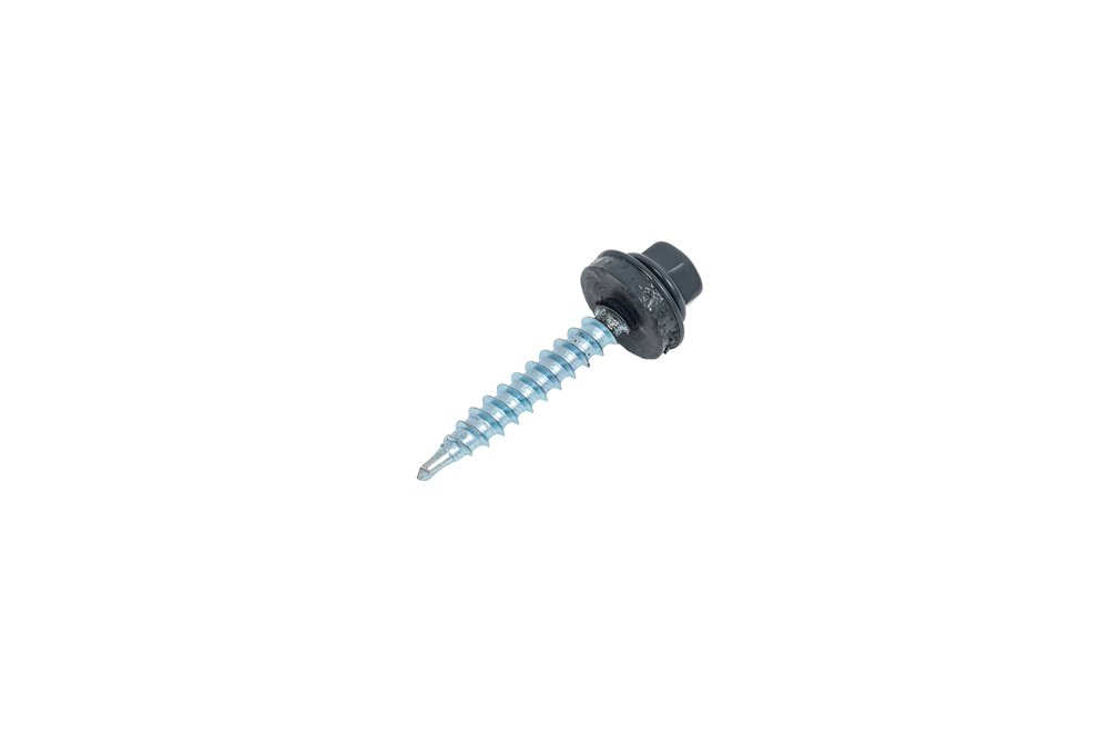 Кровельный саморез Daxmer 4,8x35 мм, RAL 7016, сверло №1, 250 шт. 00000328571