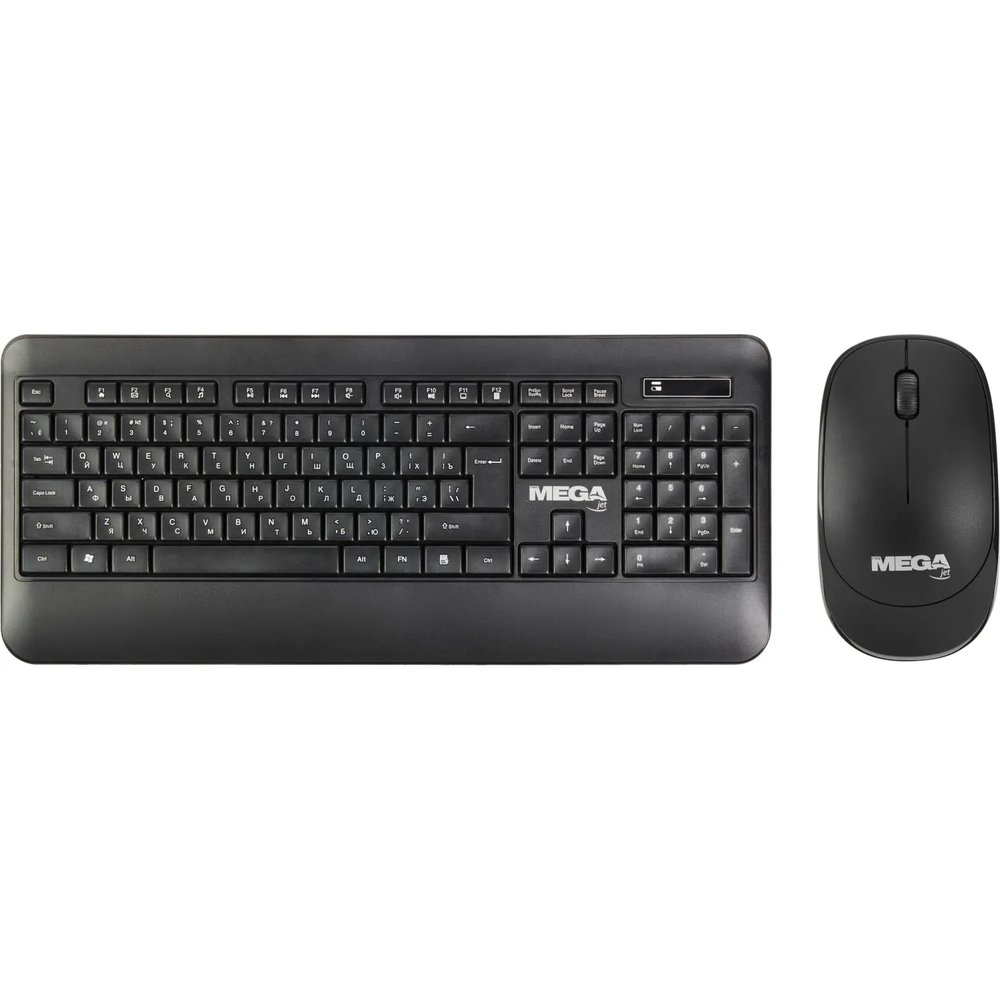 Набор клавиатура+мышь ProMega jet WKMC002 USB WLS RT/1+1 АА/dpi1000/3кн/чер