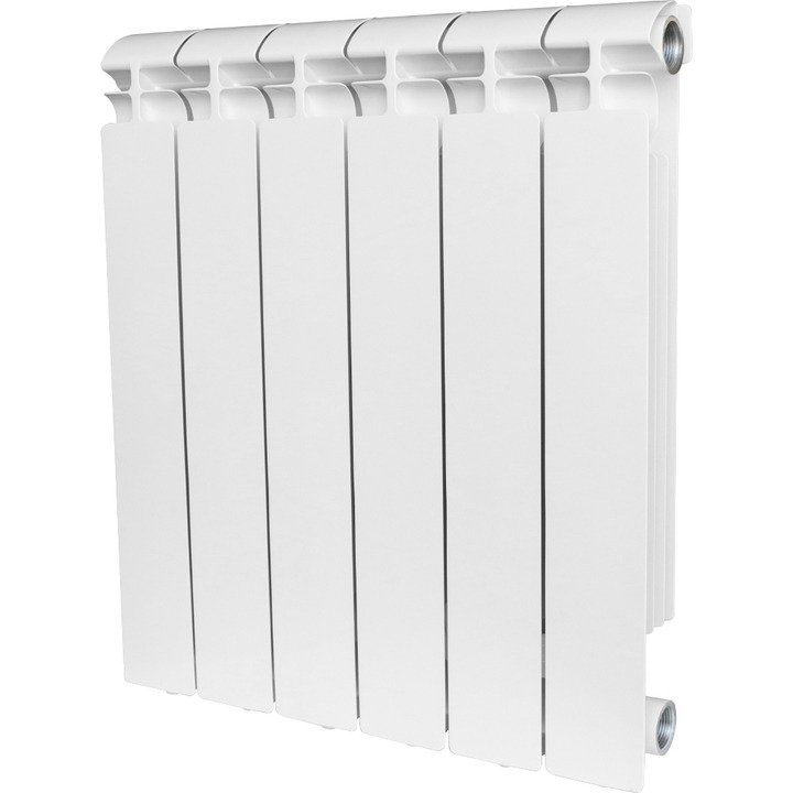 Алюминиевый радиатор STOUT ALPHA 500 6 секций SRA-2310-050006 RG00908P30IQKE