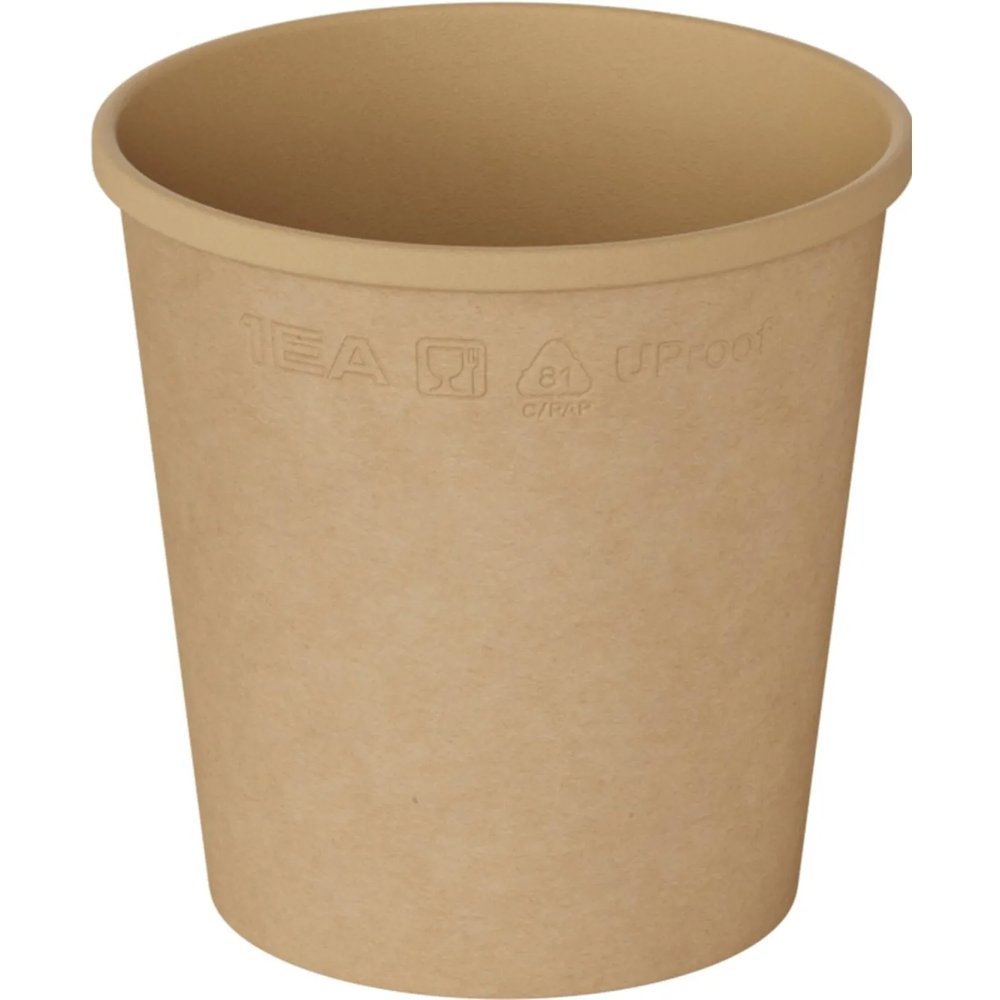 Контейнер бум. OneBowl Up (bottom 380)  520мл, крафт, 550шт/кор