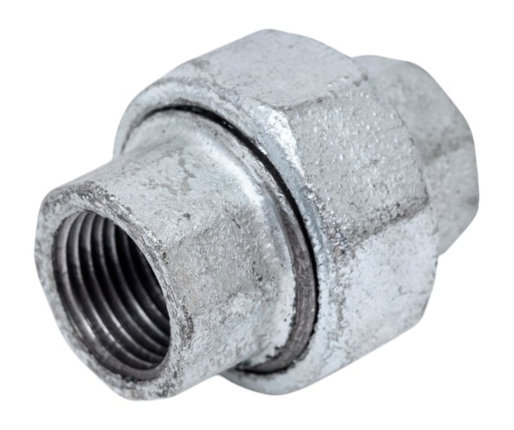 Американка AV Engineering 1/2', вн-вн, оцинкованная, 2 шт AVEC520000012