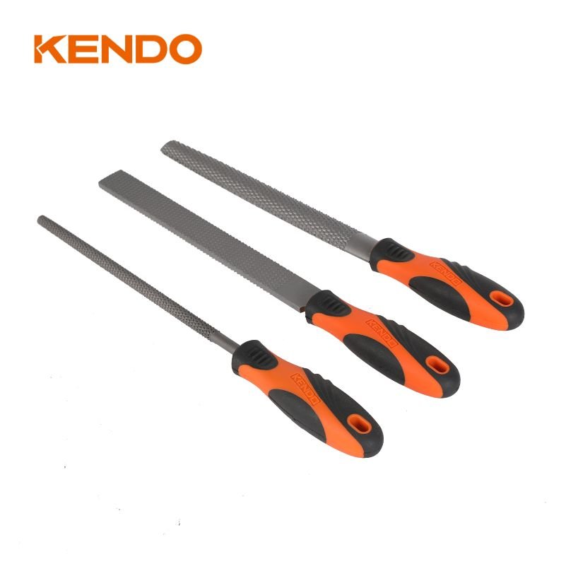 Набор рашпилей KENDO 200 мм, 3 шт. 85117