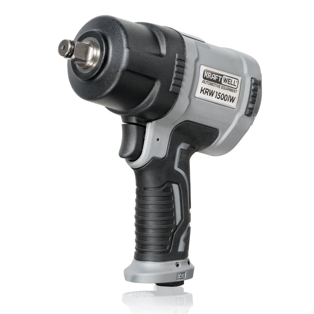 Пневматический ударный гайковерт KraftWell 1/2', 1500 Нм KRW1500IW