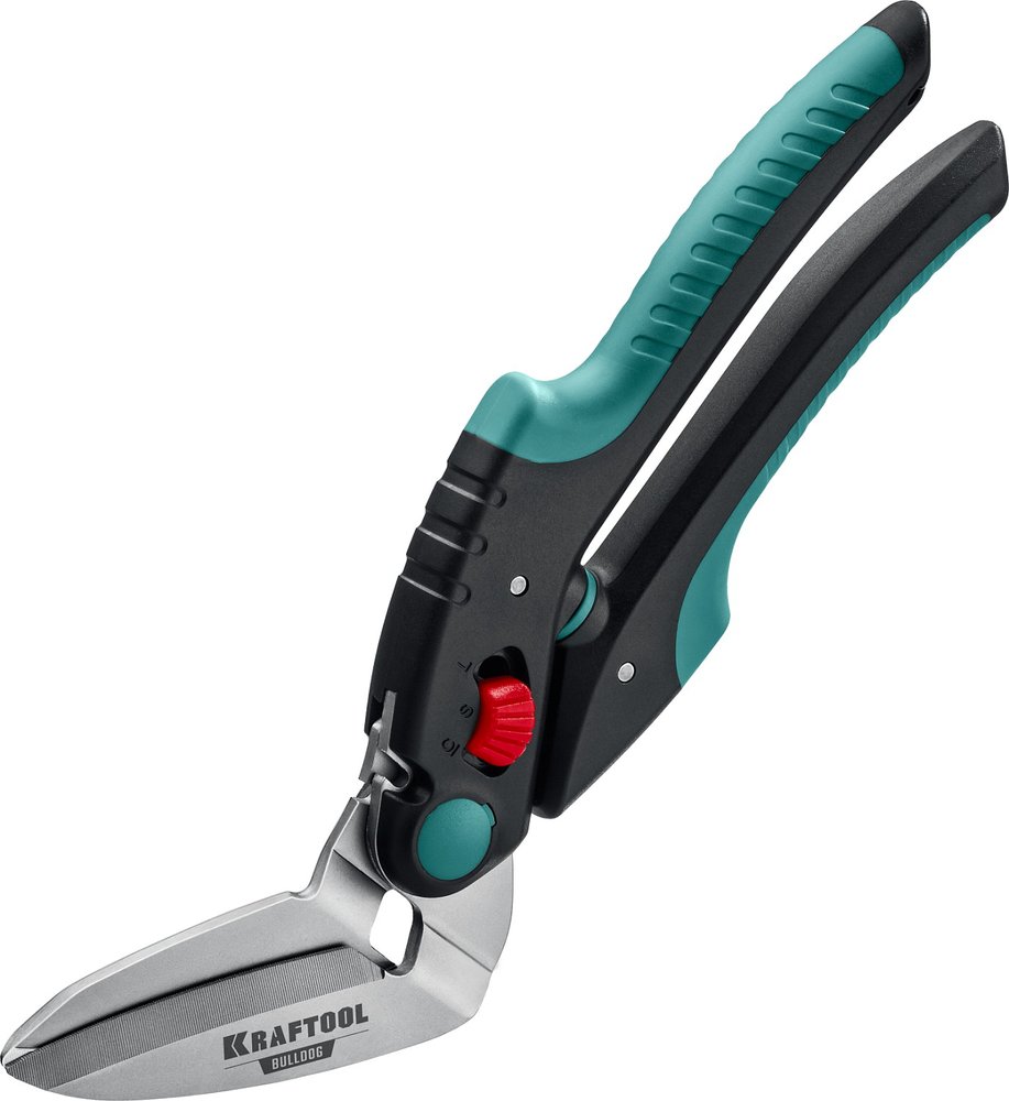 Многофункциональные прямые технические ножницы KRAFTOOL Bulldog 250 мм 23203