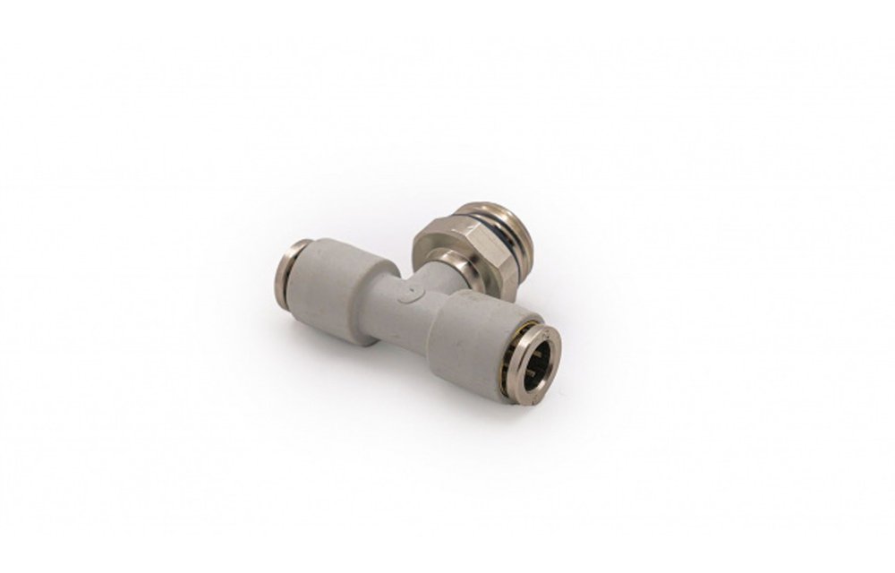 Фитинг тройник цанговый поворотный Camozzi 7432 6-1/4