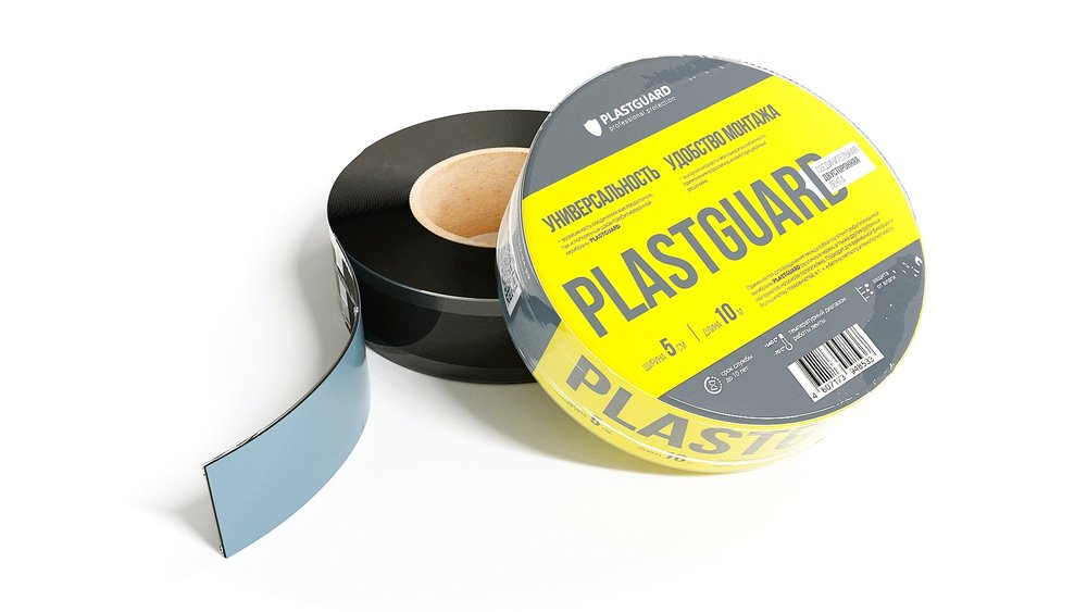 Двусторонняя соединительная лента PLASTGUARD 0,05x10 м TU0-0004893