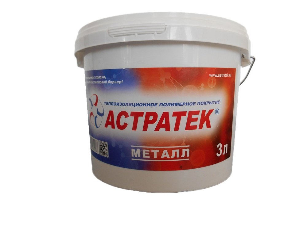 Жидкая теплоизоляция Астратек ТПП Металл 3л 4620002840068