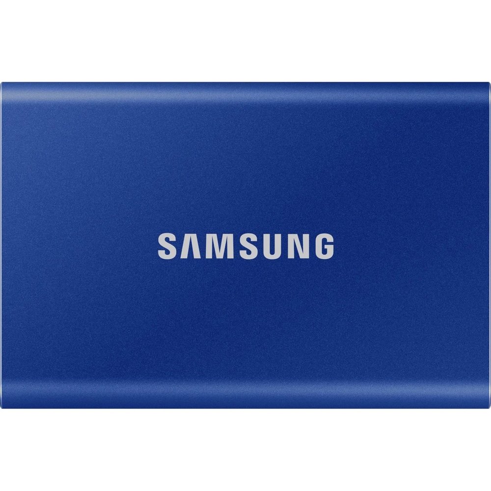 Портативный SSD Samsung T7, 2Tb, Indigo Blue (MU-PC2T0H/WW)
