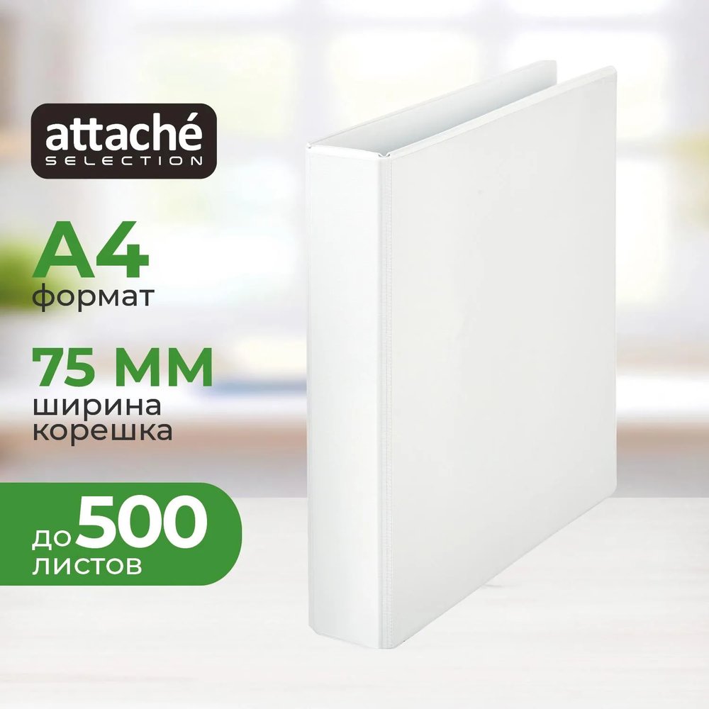 Папка на 4-х кольцах Панорама 75мм Россия