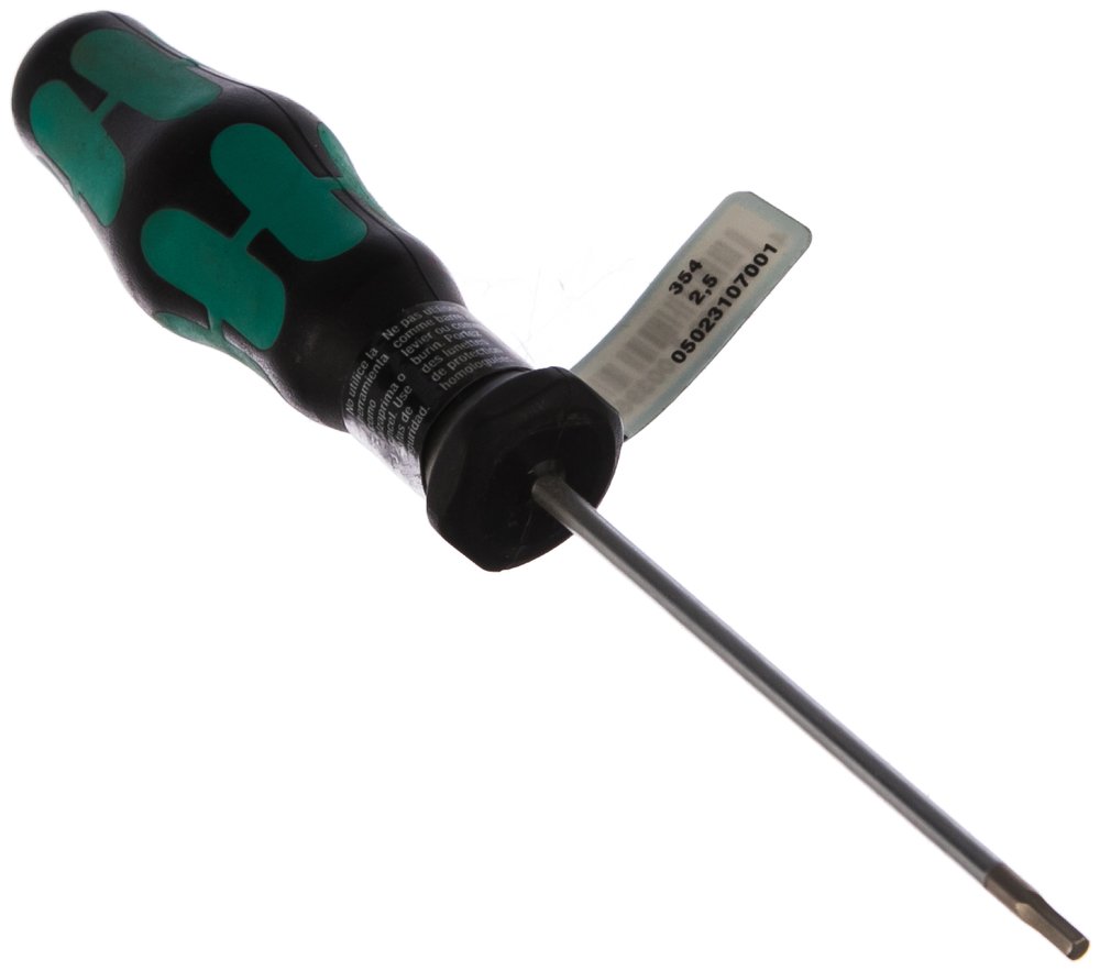 Отвертка WERA SW 2,5 MM WE-023107