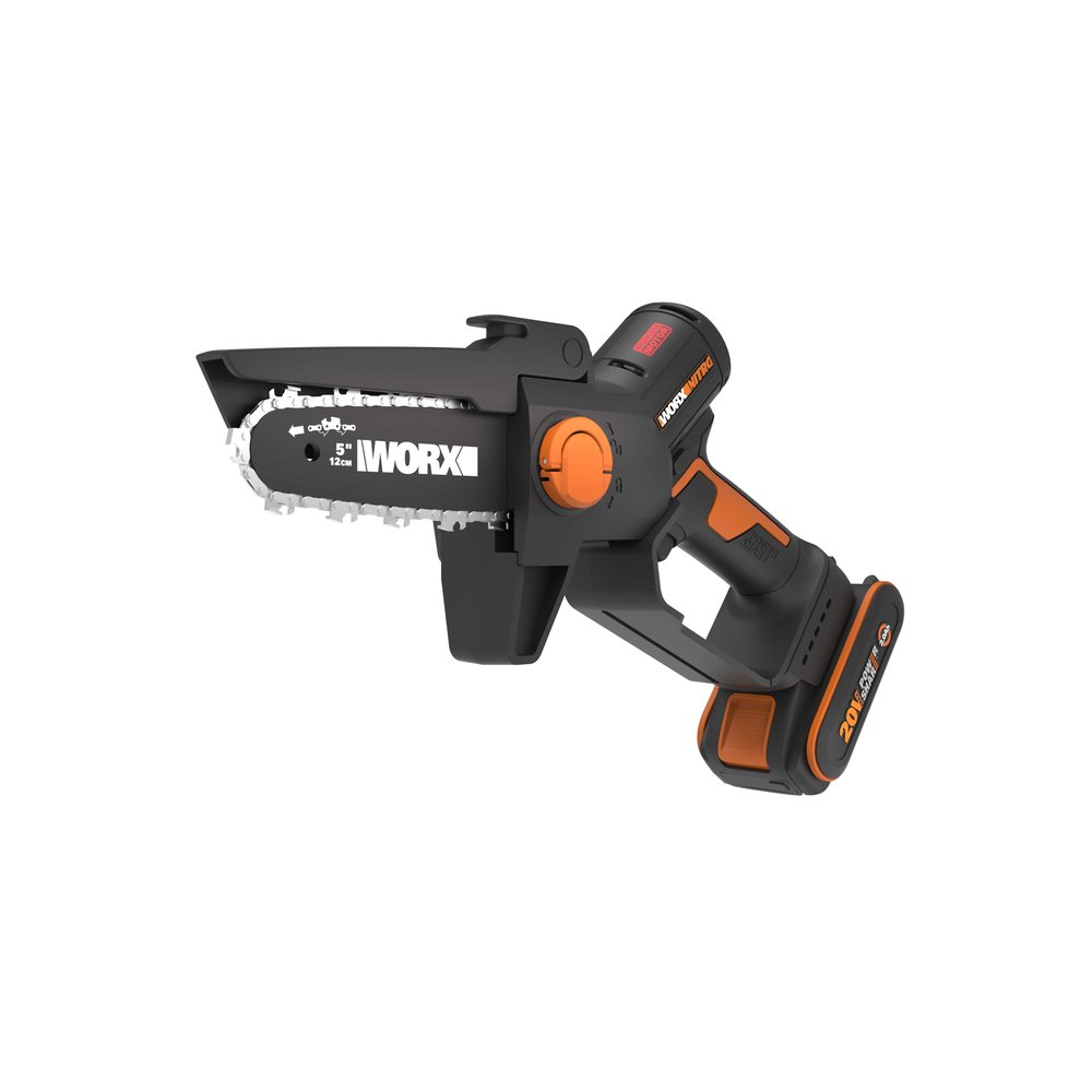 Аккумуляторная пила WORX бесщёточная , 20В, 12см, 2Ач х1, ЗУ 2А WG325E