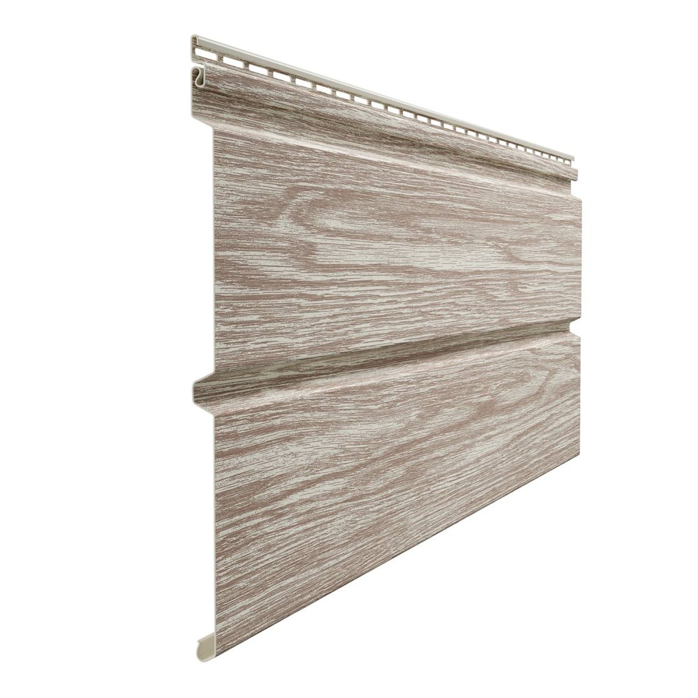 Сайдинг Docke Lux D6S (брус, орех) PSLT-1061