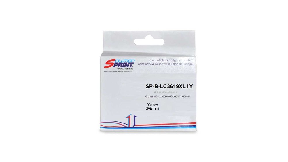 Картридж Solution print Solutionprint SP LC-3619XL Y для Brother, желтый 325470 273567