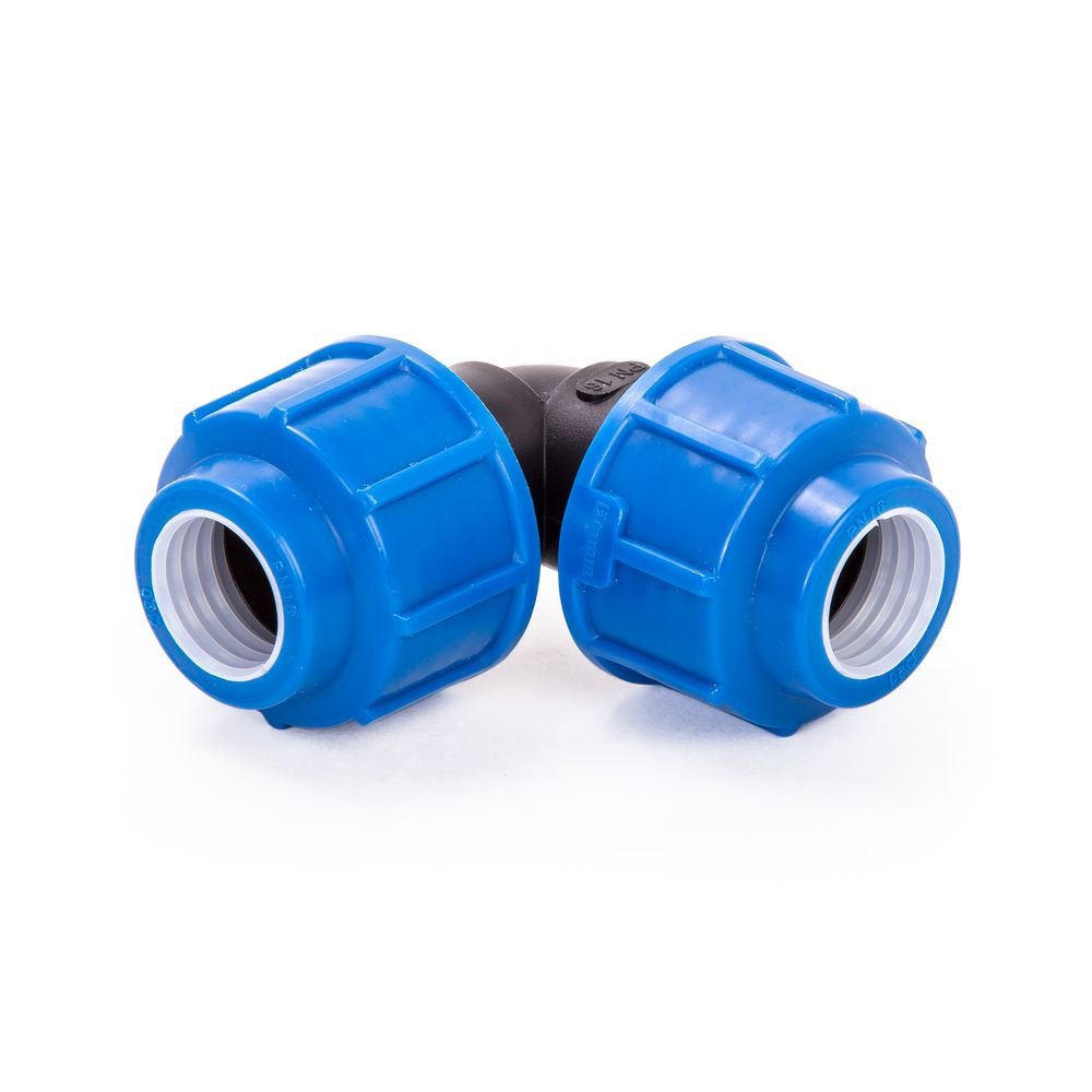 Отвод компрес. для пэ труб LAMMIN 50 Lm34109050050