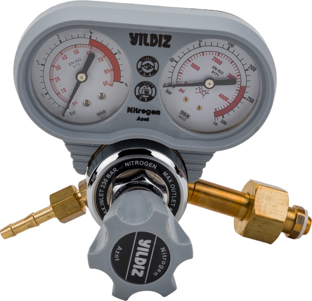 Редуктор азотный (0-4 бар) GAZ YILDIZ 5430S-RU