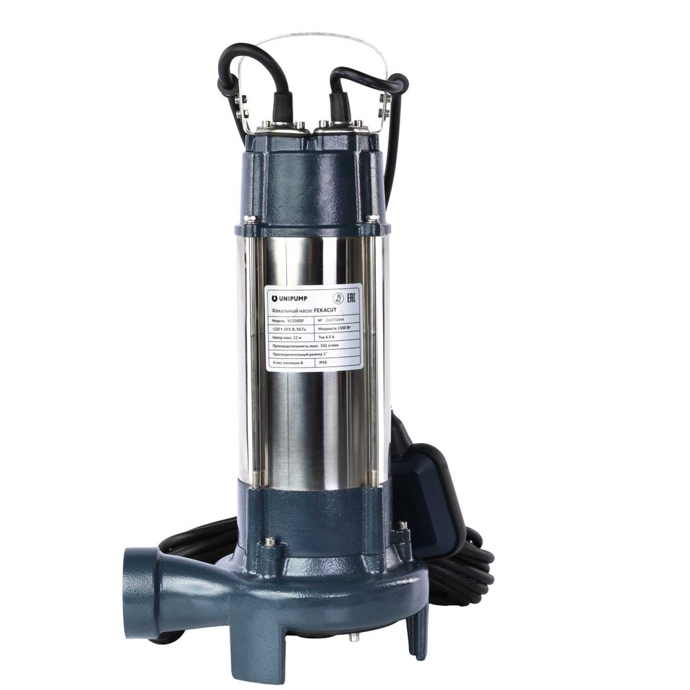 Фекальный насос Unipump FEKACUT V1800DF 78115