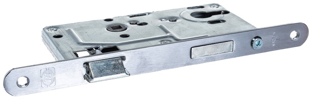 Корпус замка DOORLOCK DL402/55 PZ72 MCR матовый хром, реверсивный, II класс 75311