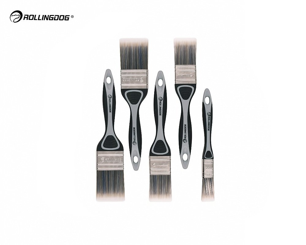 Набор кистей ROLLINGDOG BT1000 20/40/40/50/50 мм, полиэстер, серия Professional 10440