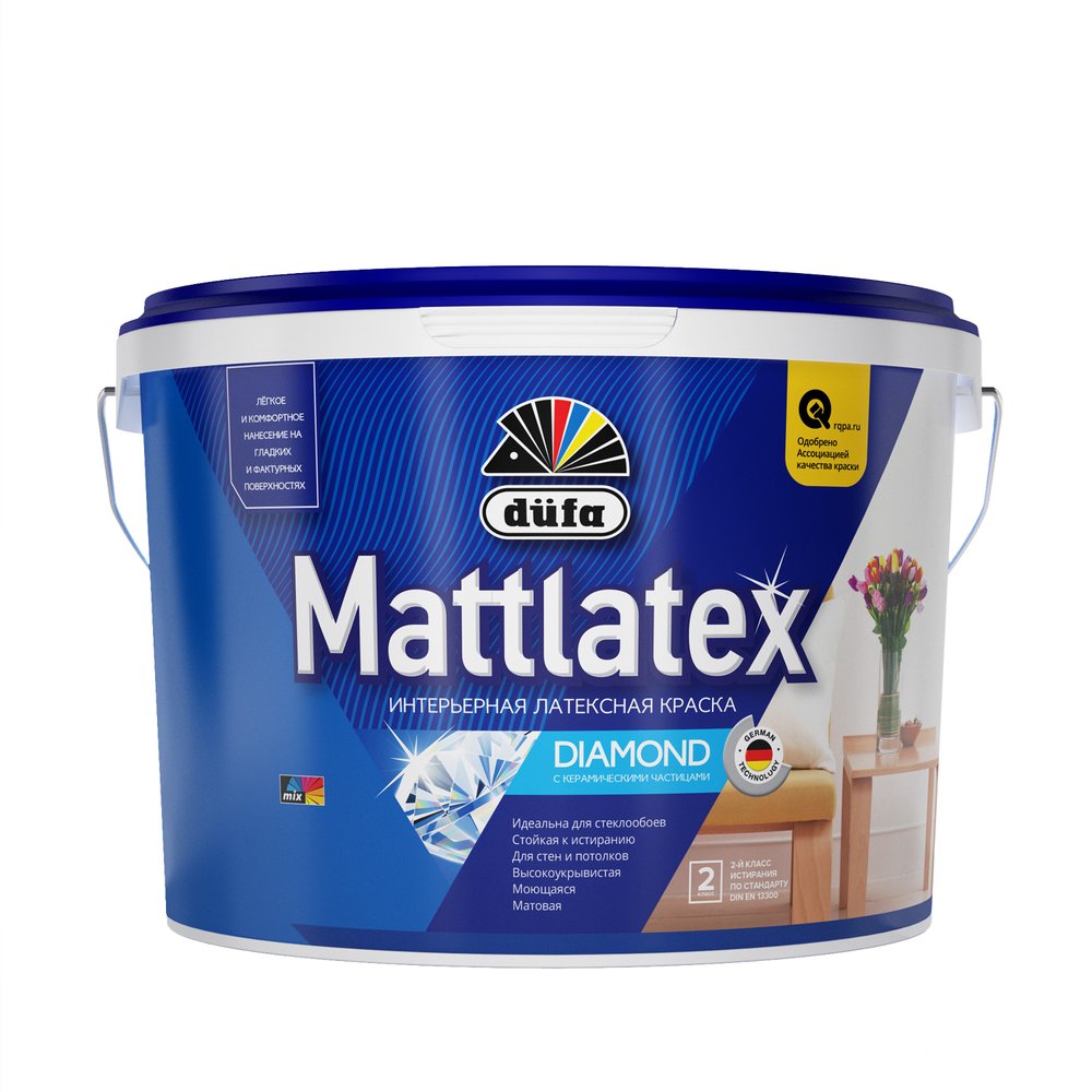 ВД краска Dufa MATTLATEX RD100 база 3, 9 л МП00-009474