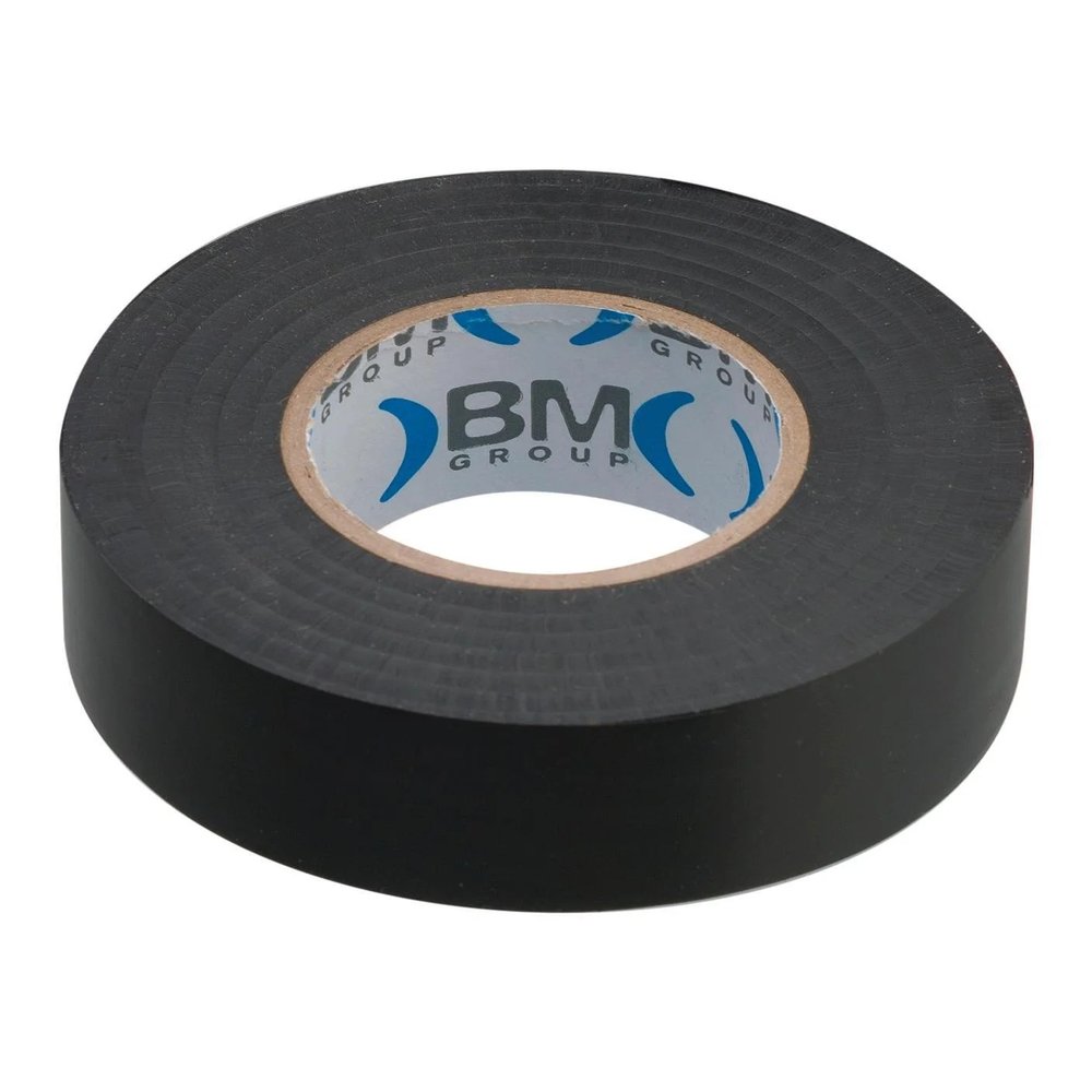 Изолента BM Group ПВХ, 15 мм x 25 м, цвет черный BM-ESB1525NE