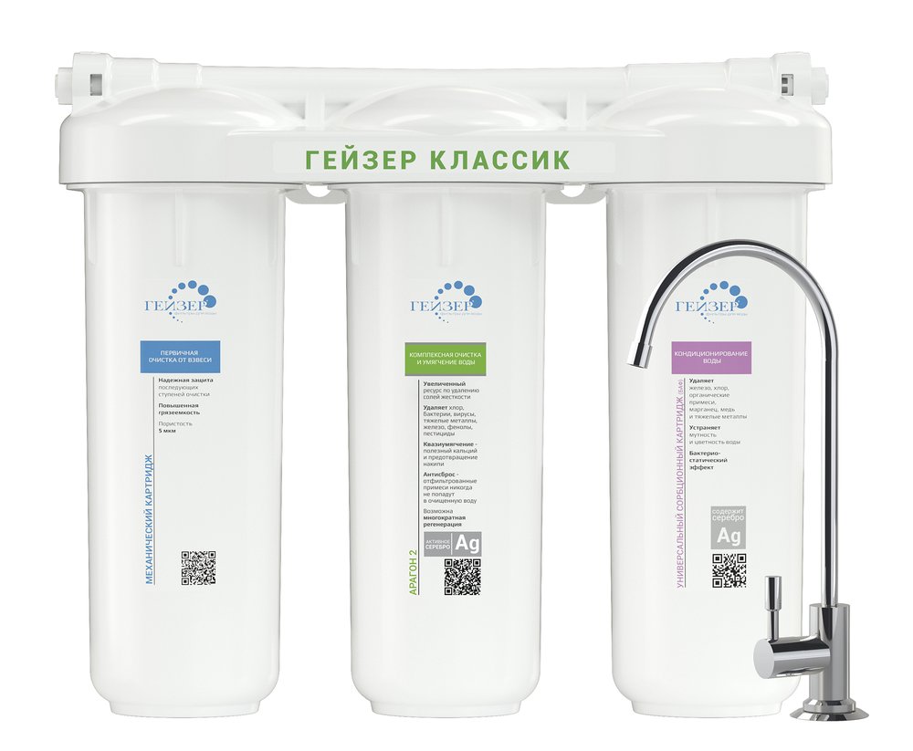 Фильтр для воды Гейзер Классик Ж 11044