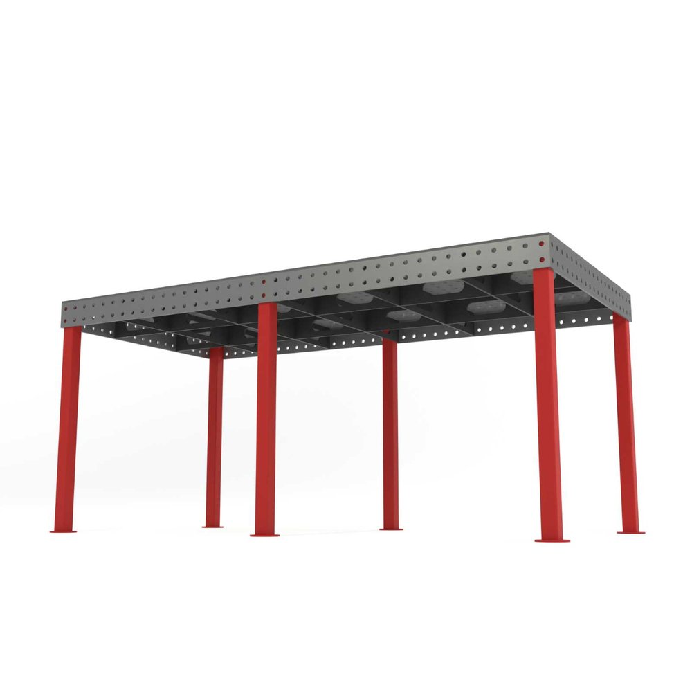 Сварочный стол Flamet 1000x2000, Optima 8 мм BP-1000x2000-8