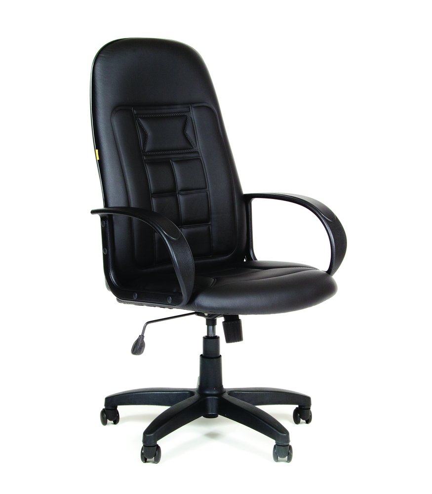 Компьютерное кресло CHAIRMAN 727 кожзам черный 00-06098211