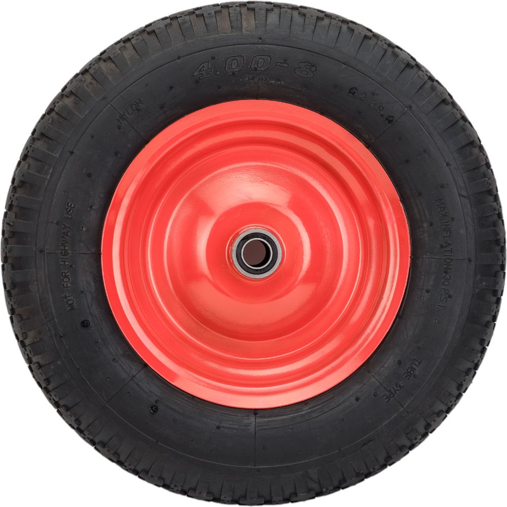 Колесо надувное 4.80/4.00-8', подшипник 35x20 мм для оси 20x90 мм ECO WB-P122