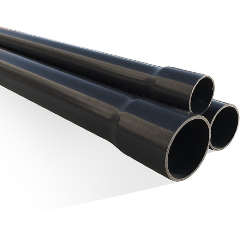 Напорная клеевая труба НПВХ (PVC-U) AQUAVIVA 110x2.7x3000 PN6 с раструбом AQV311027R 33696