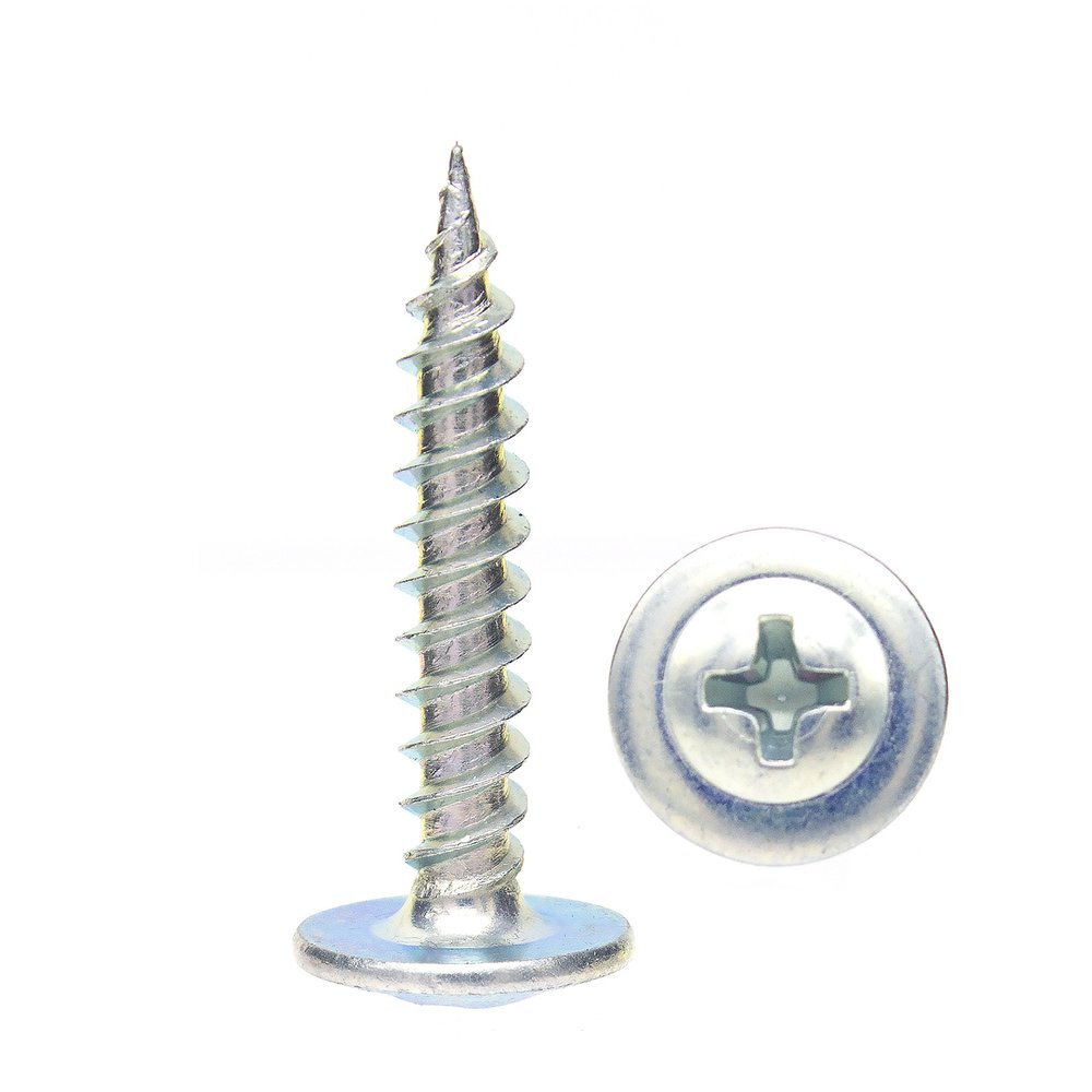 Саморез с прессшайбой BOWT острый, 4,2x25, 200 шт. P02319