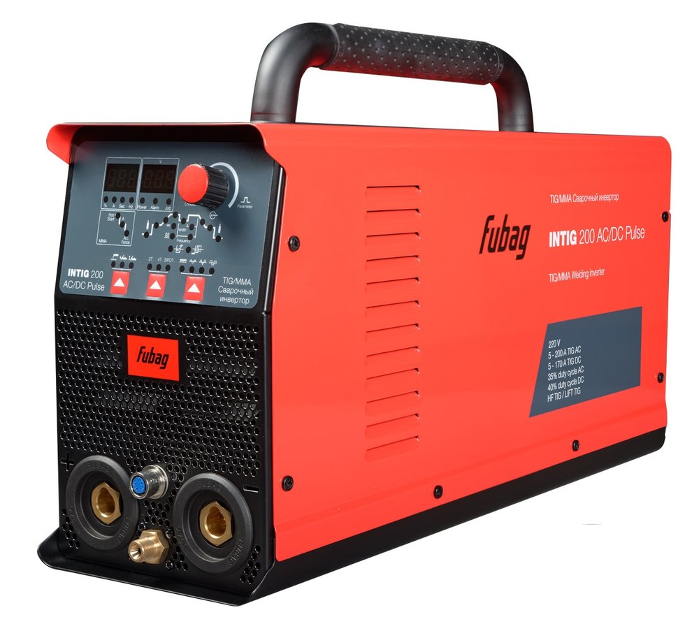 Сварочный инвертор FUBAG INTIG 200 AC/DC PULSE 31412 + горелка FB TIG 26 5P 4m Up&Down 38459 31412.1
