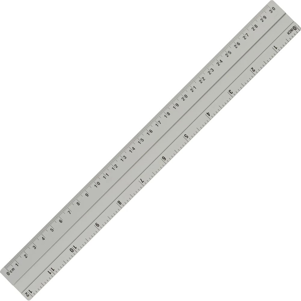 Линейка металлич. 30см Attache Line