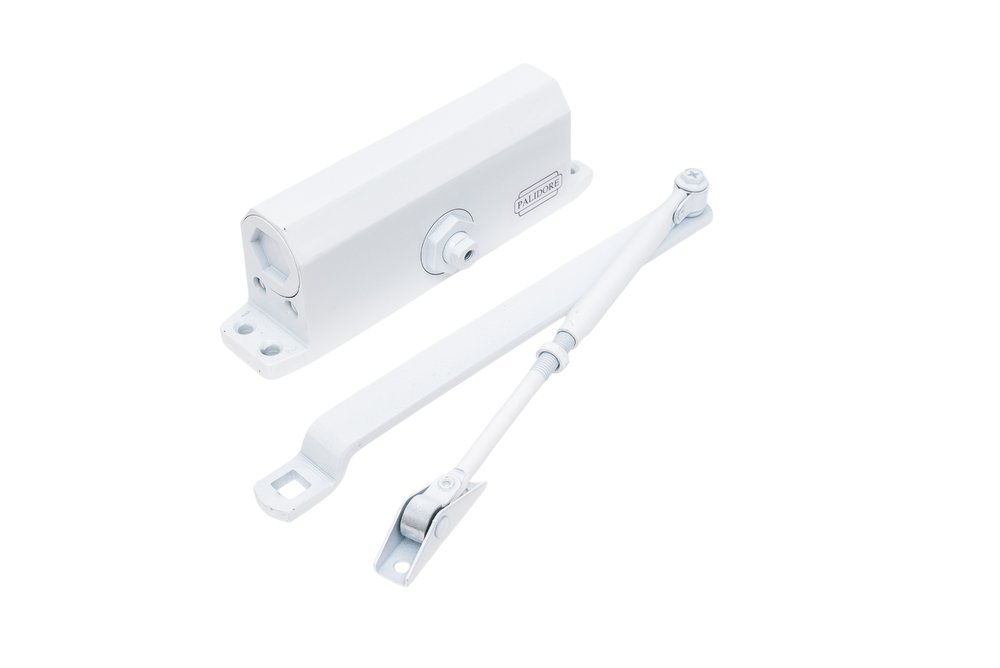 Доводчик PALIDORE 604 до 120 кг, белый (white), морозостойкий 98760090