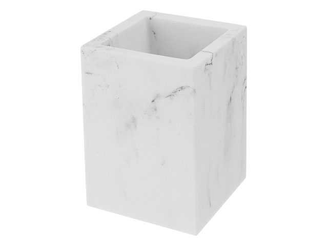 Стакан PERFECTO LINEA Marble белый 35-000003 ЦВ-0124025691