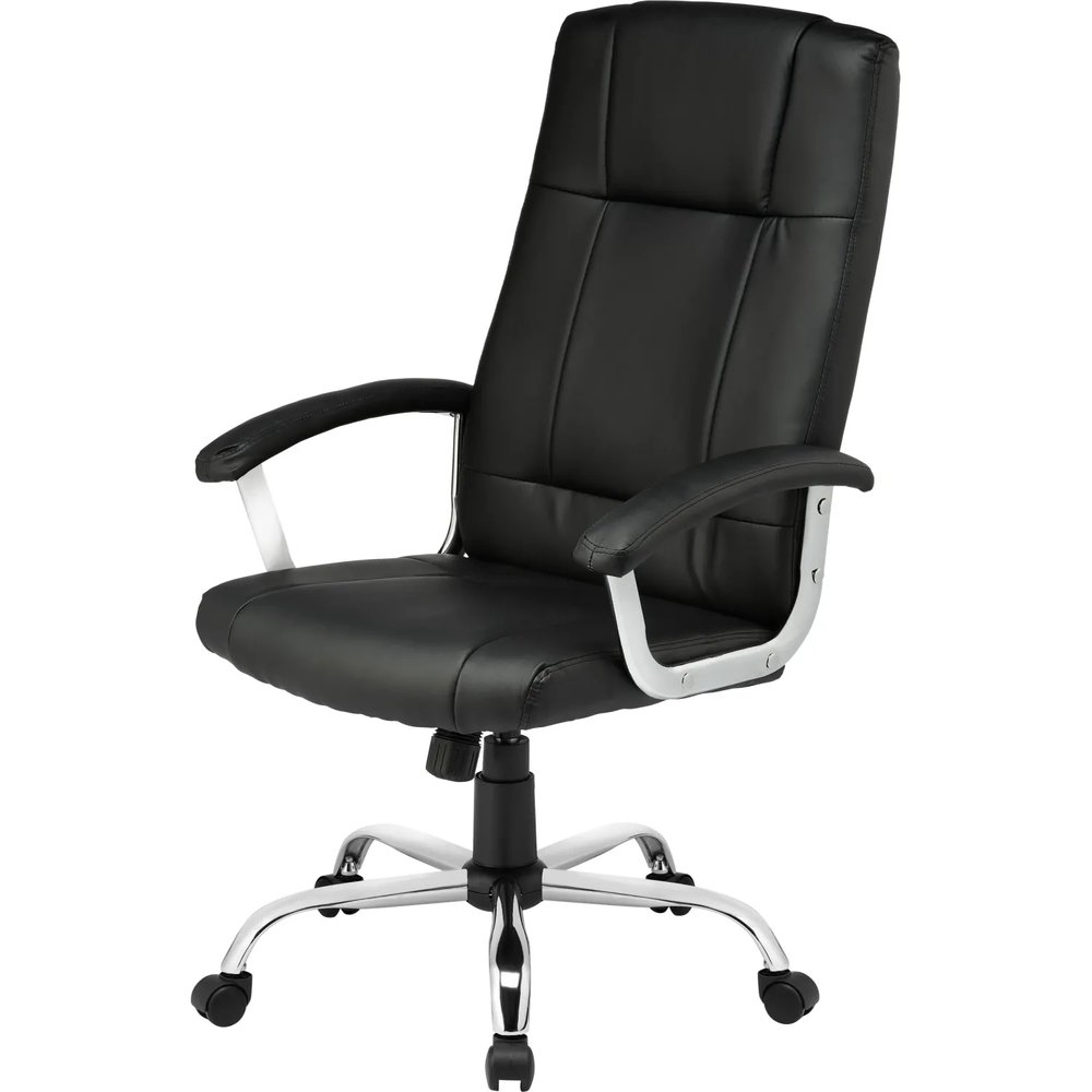 Кресло BN_Dp_Руководителя EChair-524 TPU к/з черный, хром