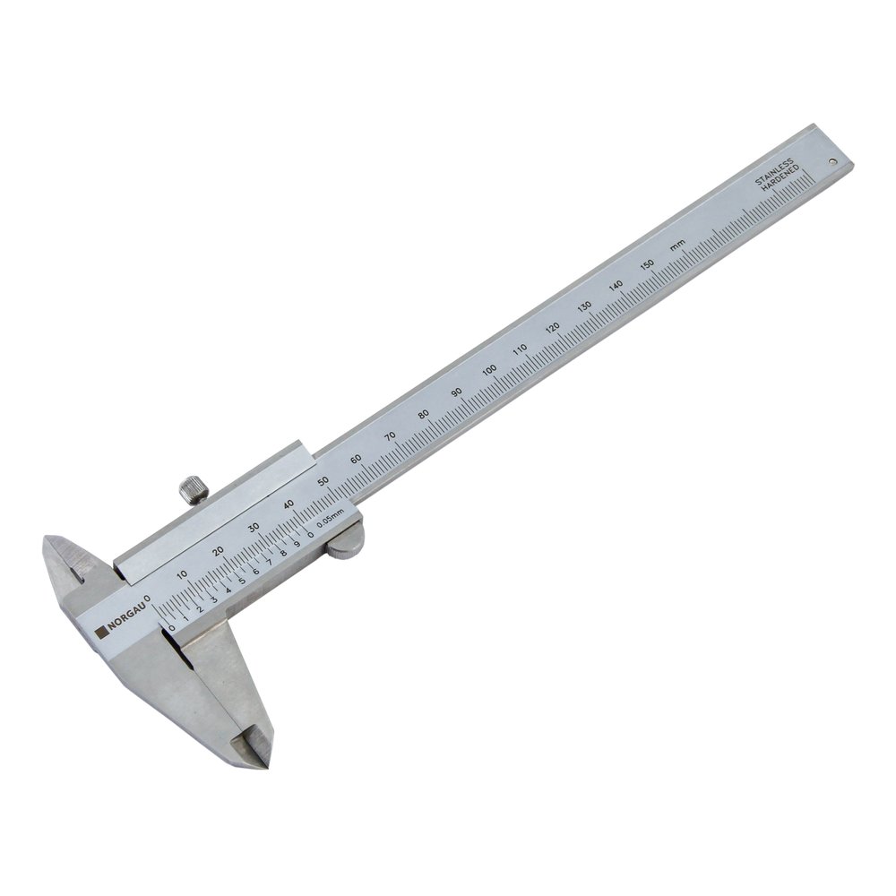 Нониусный штангенциркуль NORGAU 0-150мм/0,05 мм, тип NCV-1505 040005015