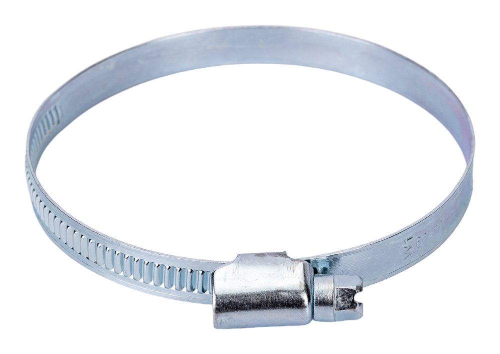 Червячный хомут STARFIX 60-80 мм, цинк, DIN 3017, 25 шт. в пакете SM-82344-25
