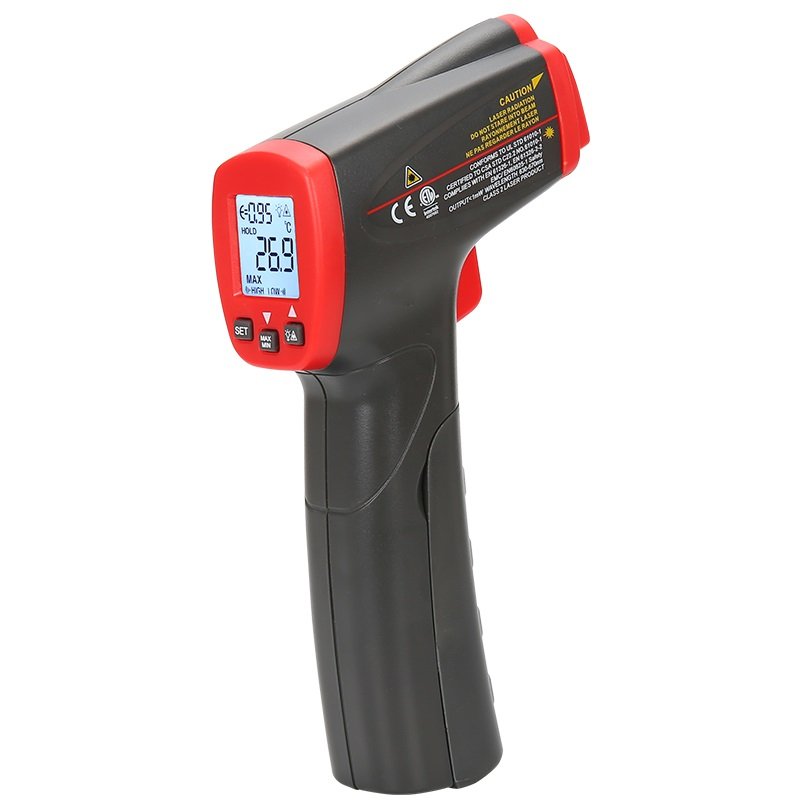 Инфракрасный цифровой термометр-пирометр UNI-T UT300S, -32c/+400c, 00-00004259