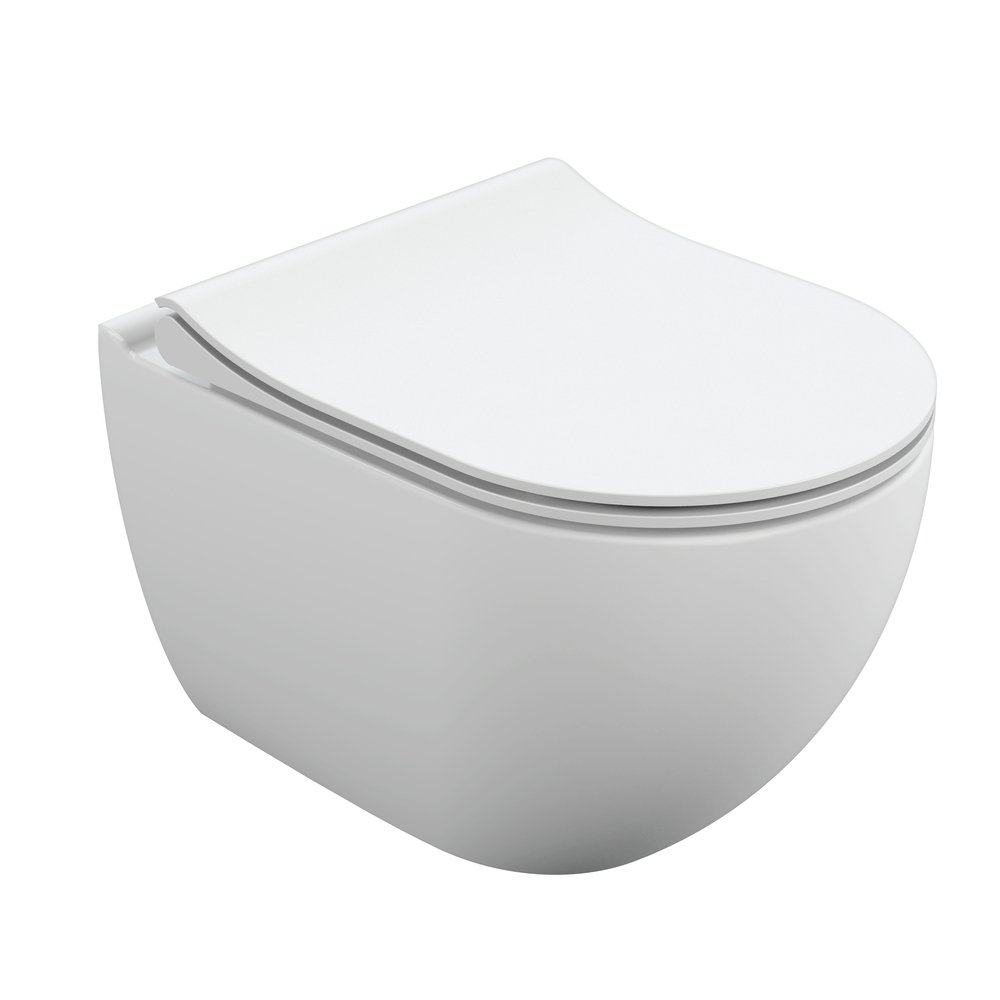 Подвесной унитаз Cersanit BRASKO SMART CLEAN ON DPL EO SLIM LP 64824