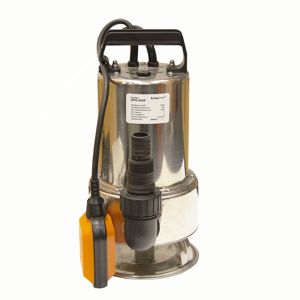 Дренажный насос FOXWELD FoxAqua DPS-800F 6584