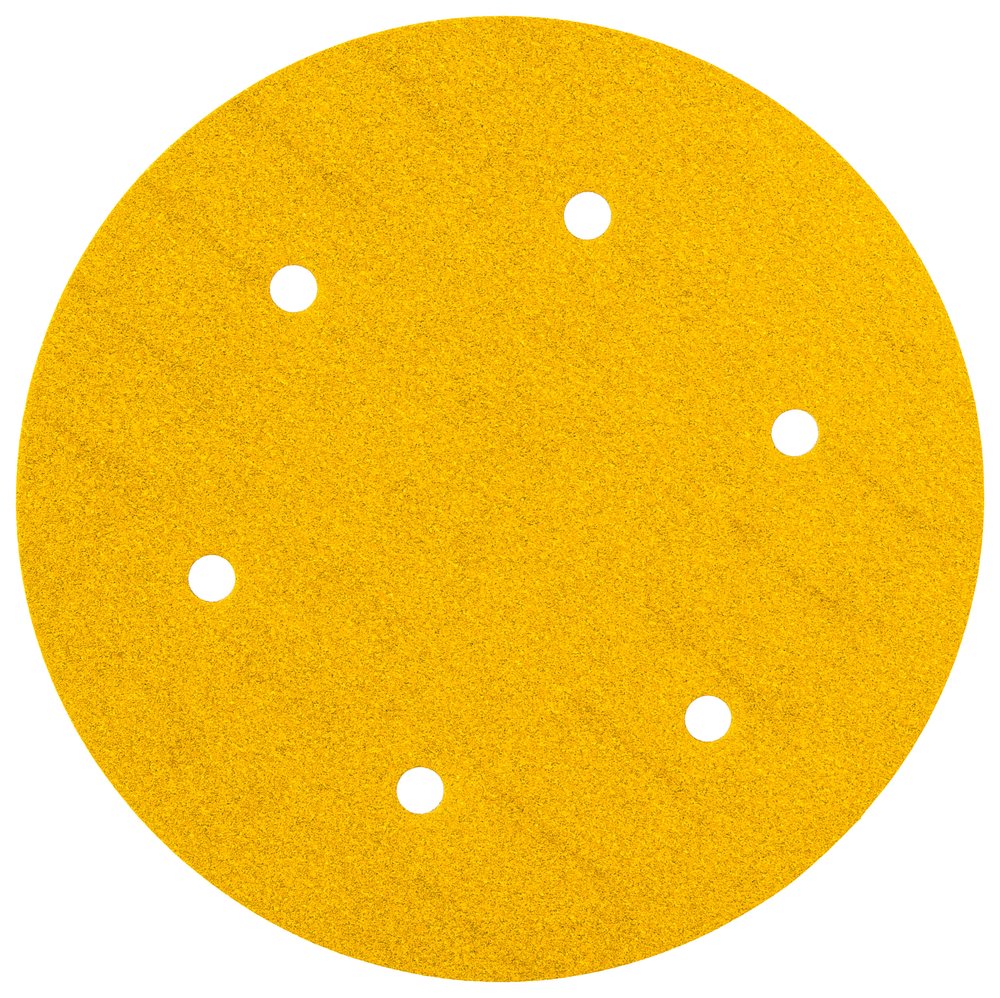 Круг шлифовальный на липучке Giraffe GOLD (225 мм, 6 отверстий, Р180) ABRAFORM AF-GG6-180