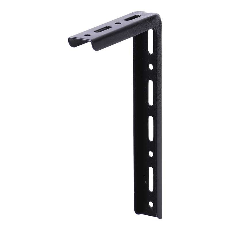 Кронштейн Larvij Модерн 1, 15×25×2.5 см, черный L7724BL