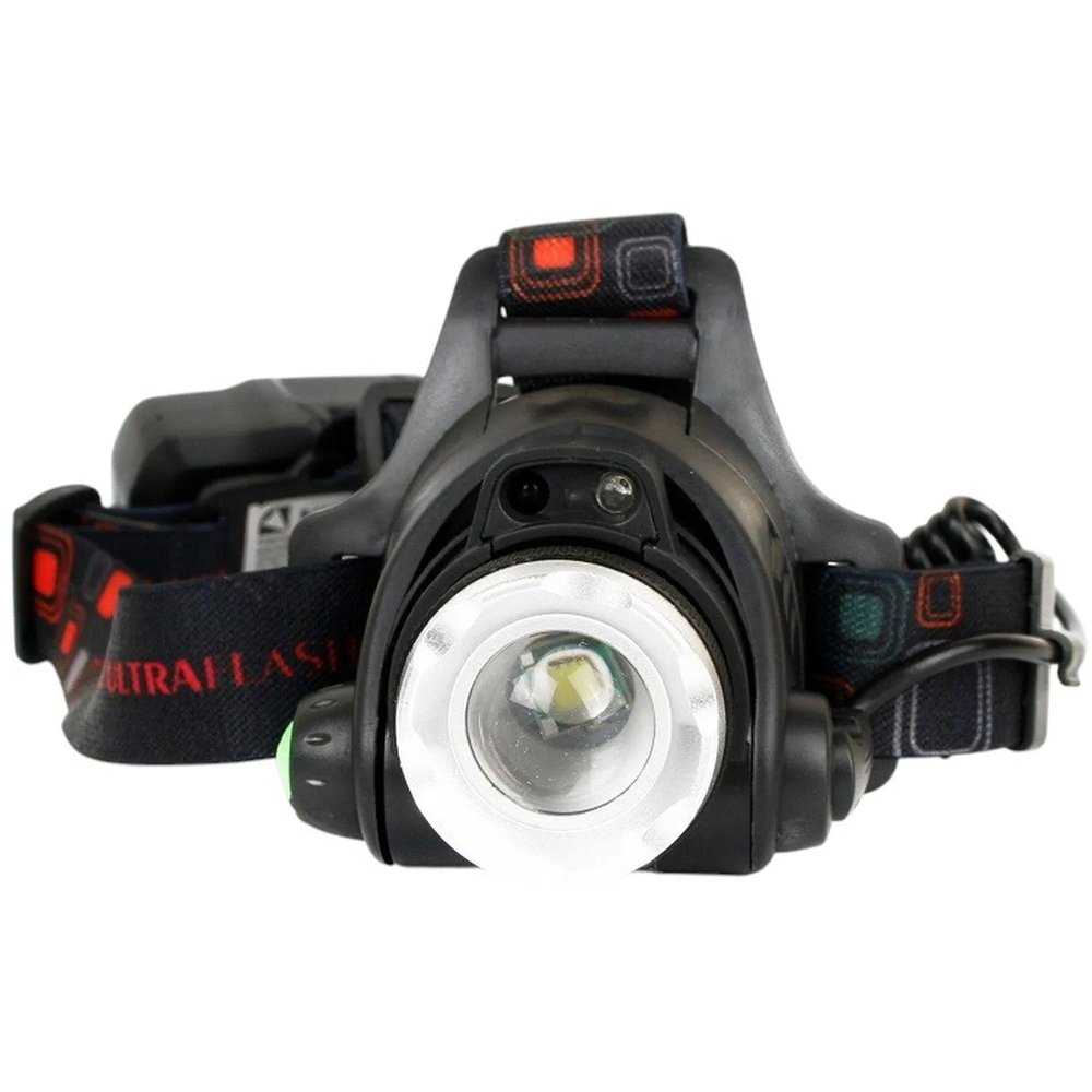 Фонарь налобный Ultraflash E1336 (акк.3,7В,1LED,4В
